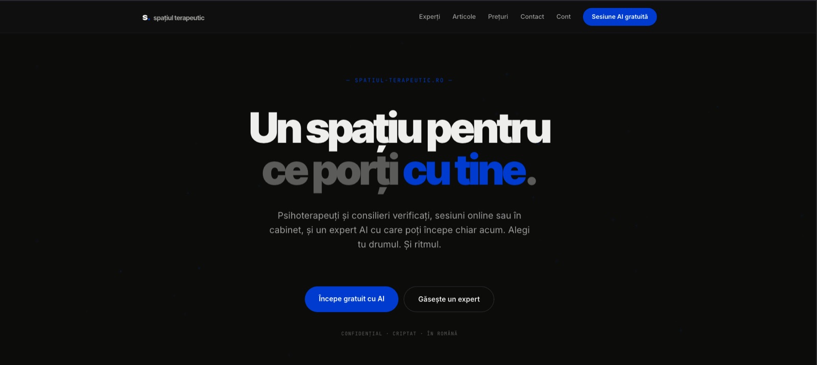 Spațiul Terapeutic